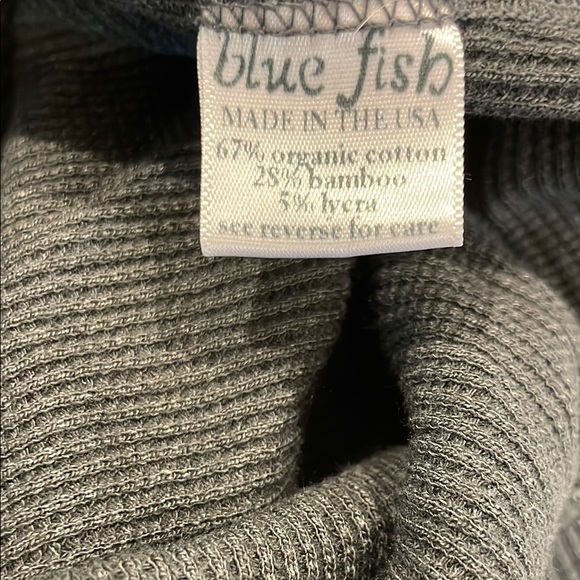 Blue Fish Floral Patterned Skirt in Blue and Black - Picture 5 of 8